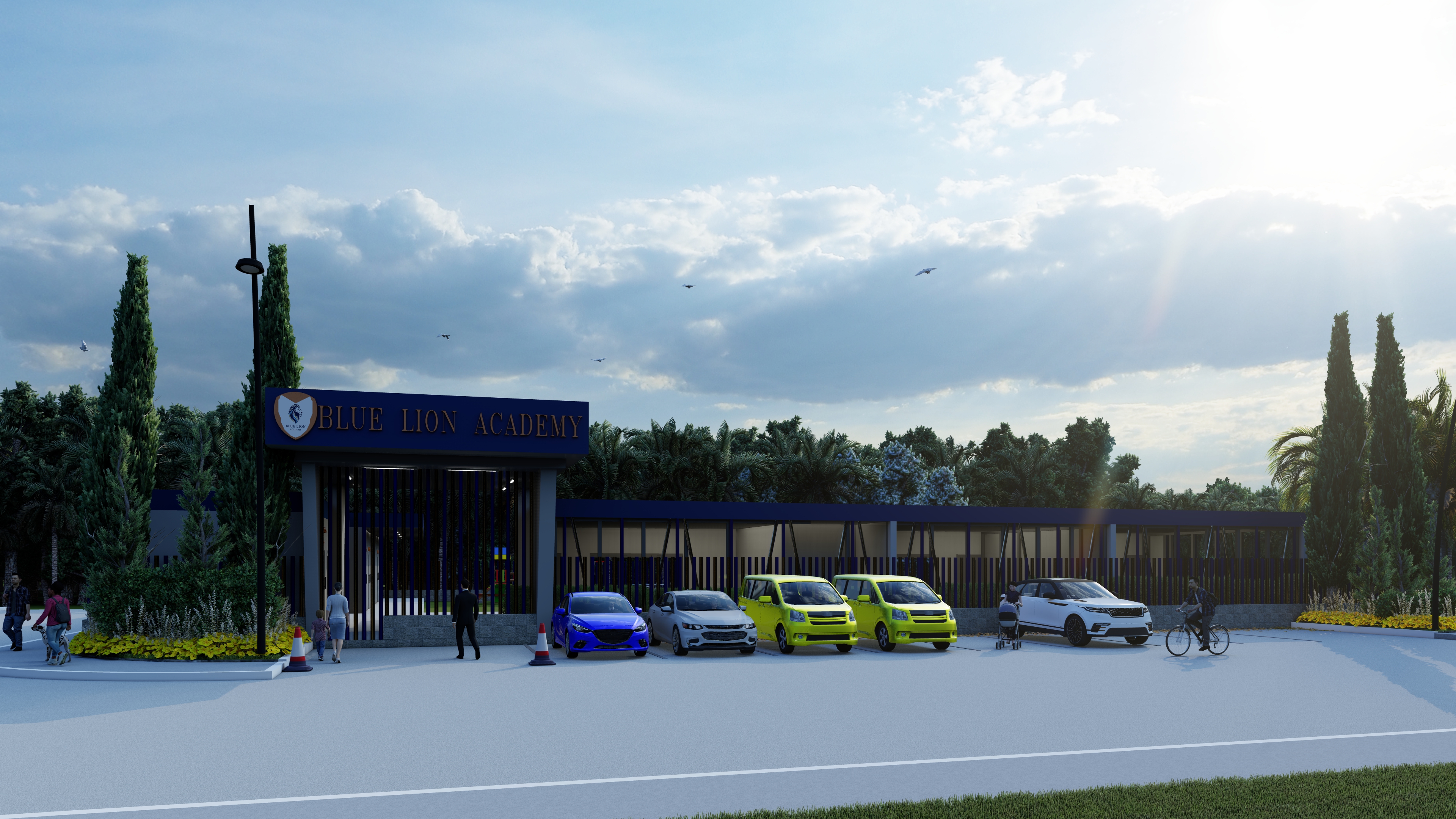 Instalaciones de Blue Lion Academy