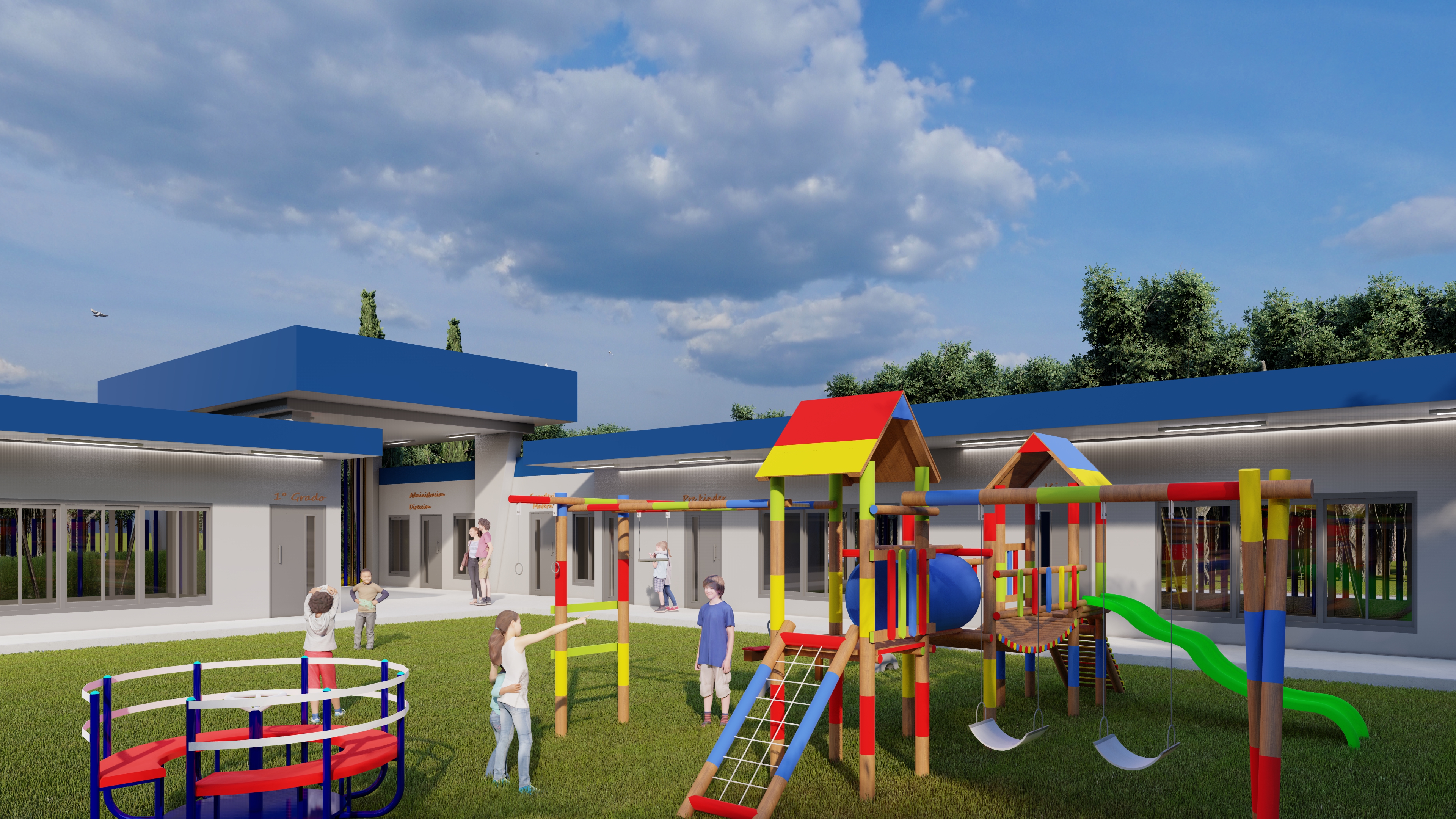 Instalaciones de Blue Lion Academy