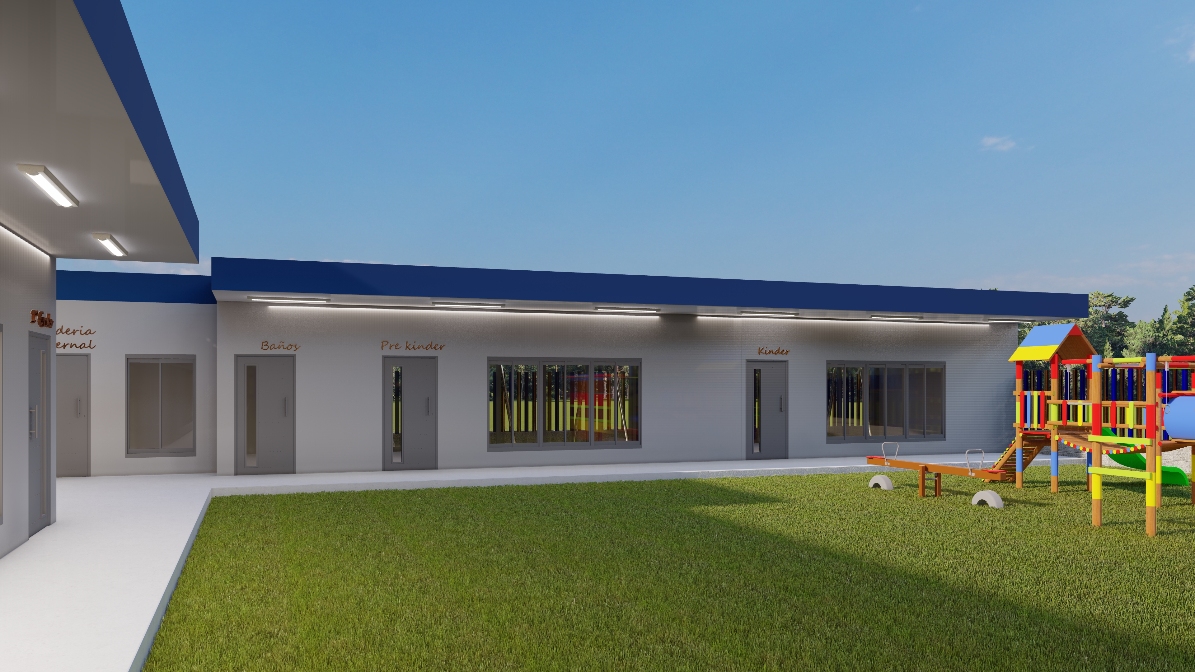 Instalaciones de Blue Lion Academy